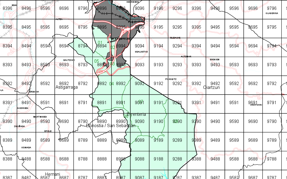 Katastro partzelarioak